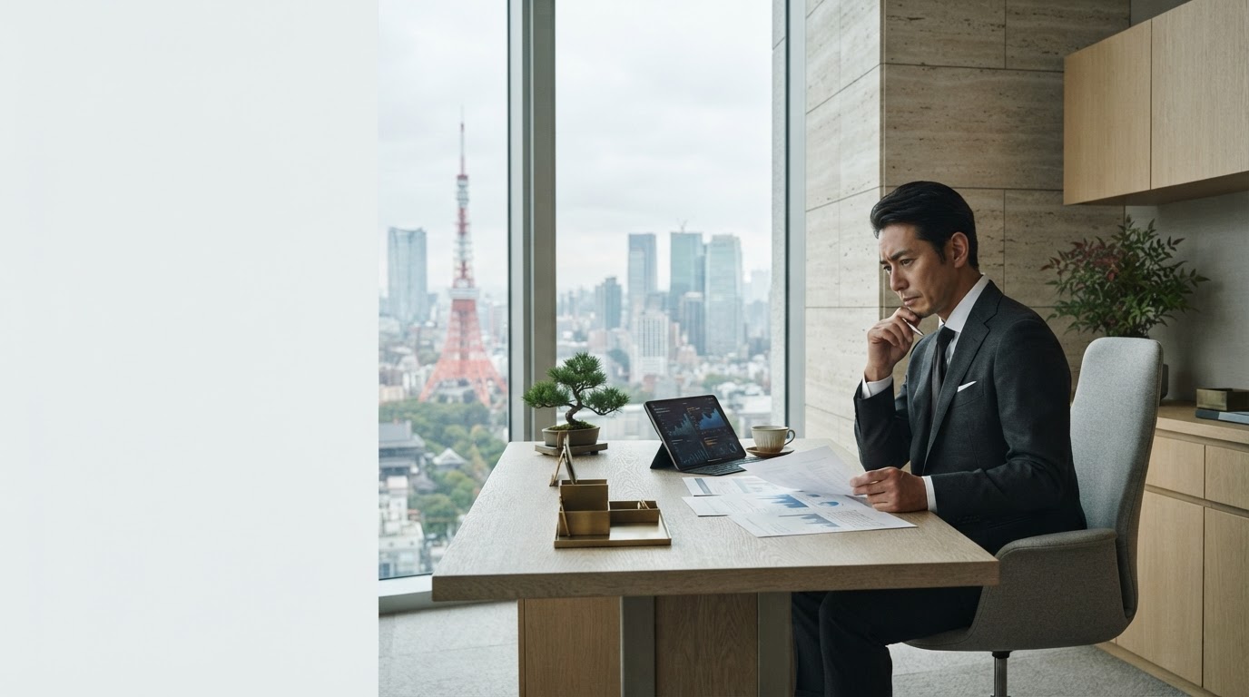 算帳ノードのミニマルな分析インターフェースと落ち着いた石調の背景